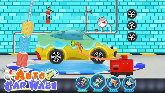 اسکرین شات برنامه Kids Car Wash Auto Service 4