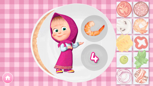 اسکرین شات بازی Masha and the Bear Mini Games 4