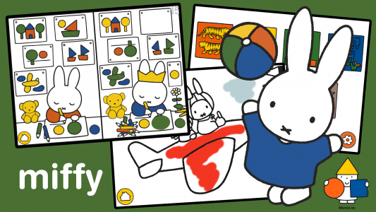 اسکرین شات بازی Miffy - Educational kids game 1
