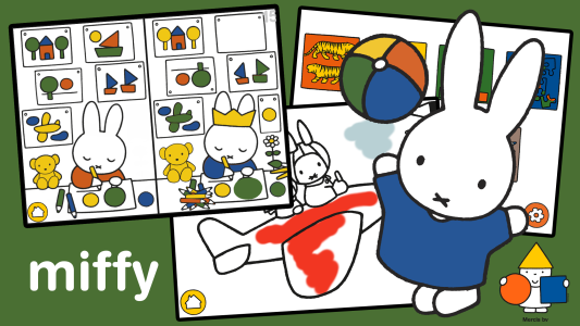 اسکرین شات 1 بازی Miffy - Educational kids game