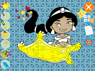 اسکرین شات بازی Kids Princess Coloring Book 5