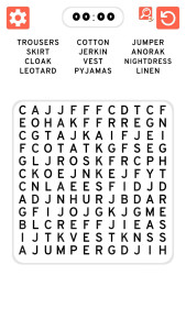 اسکرین شات 3 بازی Word Search Games in english