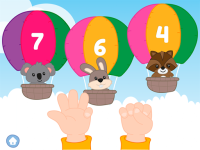 اسکرین شات بازی Educational Games. Baby Numbers 1