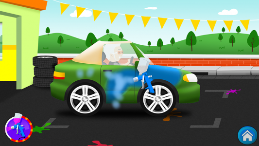 اسکرین شات بازی Car Wash for Kids 5