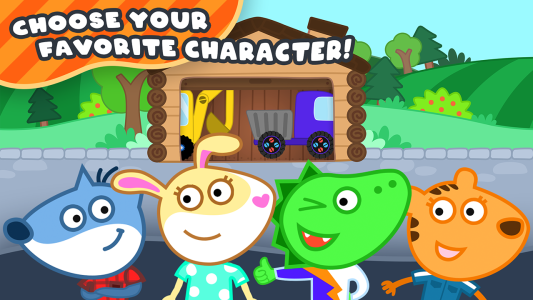 اسکرین شات 4 بازی Racing Cars for kids