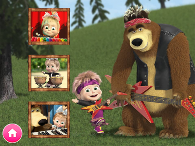 اسکرین شات بازی Masha and the Bear Educational 2