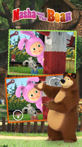 اسکرین شات بازی Masha and the Bear Differences 4
