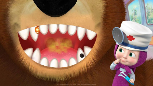 اسکرین شات بازی Masha and the Bear: Dentist 5