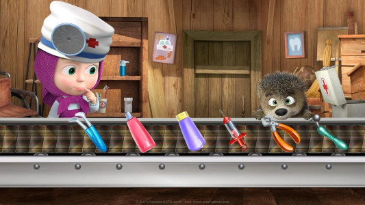 اسکرین شات 4 بازی Masha and the Bear: Dentist