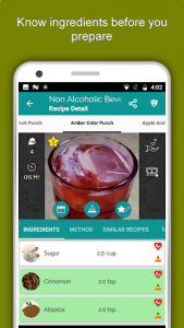 اسکرین شات برنامه Mocktails, Smoothies, Juices : Cool Healthy Drinks 5