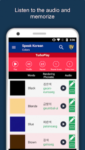 اسکرین شات برنامه Speak Korean : Learn Korean Language Offline 2