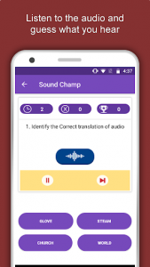 اسکرین شات برنامه World Language Learner: Free Language Learning App 4