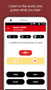 اسکرین شات برنامه Speak Turkish : Learn Turkish Language Offline 4