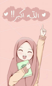 اسکرین شات برنامه Girly Muslim Hijab Wallpaper 6