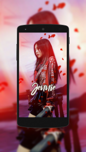 اسکرین شات برنامه Jennie wallpaper - Jennie Blac 3