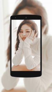 اسکرین شات برنامه Jennie wallpaper - Jennie Blac 4