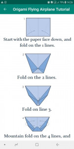 اسکرین شات برنامه Flying Paper Airplane Origami 7