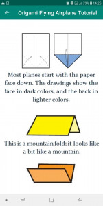 اسکرین شات برنامه Flying Paper Airplane Origami 2