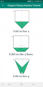 اسکرین شات برنامه Flying Paper Airplane Origami 6