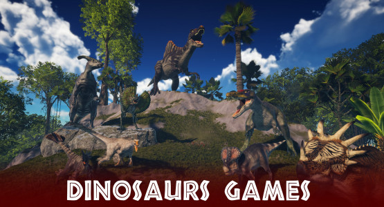 اسکرین شات 7 بازی VR Jurassic Dino Park Coaster