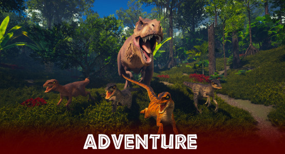 اسکرین شات 2 بازی VR Jurassic Dino Park Coaster