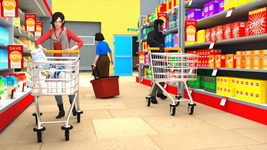 اسکرین شات بازی Supermarket 3D: Shopping Mall 1
