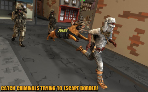 اسکرین شات برنامه Border Police Dog Duty: Sniffer Dog Game 3