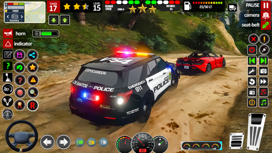 اسکرین شات 1 بازی City Police Car Game 3D