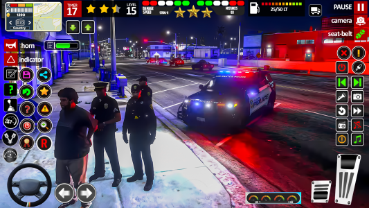 اسکرین شات 5 بازی City Police Car Game 3D