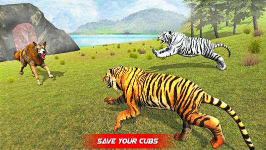 اسکرین شات برنامه Tiger Games: Tiger Simulator 4