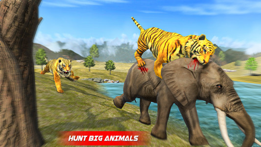 اسکرین شات برنامه Tiger Games: Tiger Simulator 3