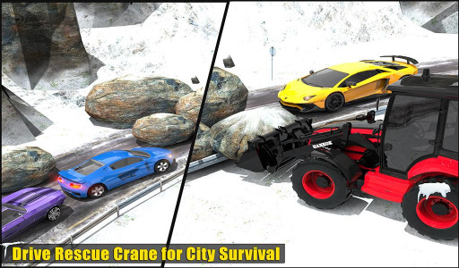 اسکرین شات بازی Snow Heavy Excavator Rescue 7