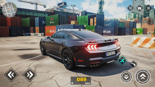 اسکرین شات 3 بازی City Car Driving School Games