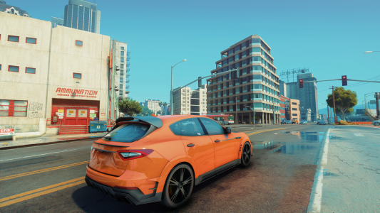 اسکرین شات 2 بازی City Car Driving School Games