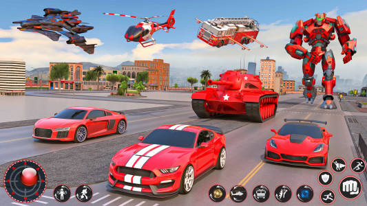 اسکرین شات 6 بازی Rescue Robot Car Transform