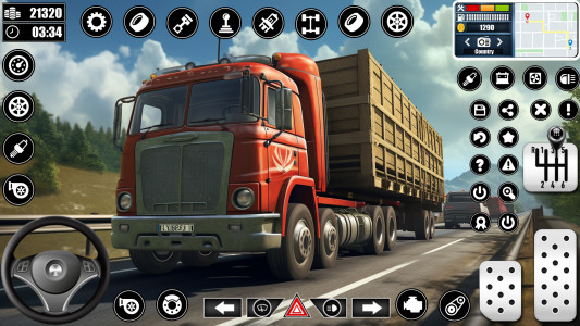 اسکرین شات 2 بازی Cargo Truck Driver Truck Games