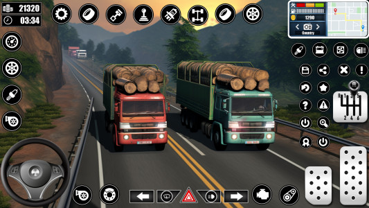 اسکرین شات 5 بازی Cargo Truck Driver Truck Games