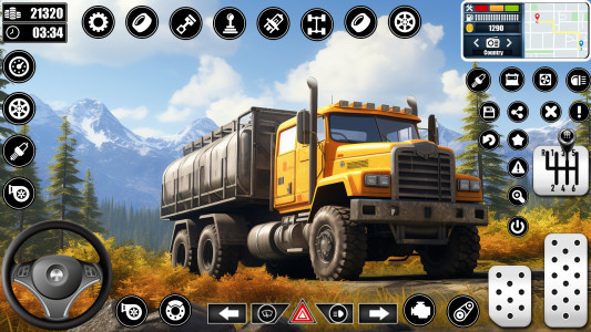 اسکرین شات بازی Cargo Truck Driver Truck Games 8