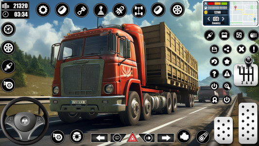 اسکرین شات بازی Cargo Truck Driver Truck Games 2