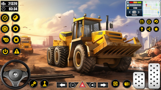 اسکرین شات برنامه Road Construction Simulator 3D 5