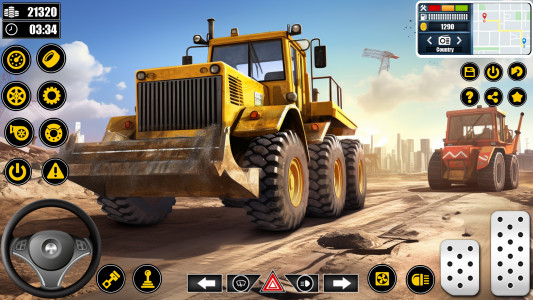 اسکرین شات برنامه Road Construction Simulator 3D 4