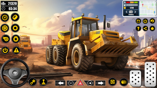اسکرین شات 5 برنامه Road Construction Simulator 3D
