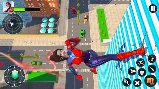 اسکرین شات بازی Speed Hero - Spider Rope Hero 2