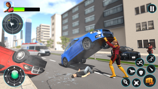 اسکرین شات 7 بازی Flying Hero - Superhero Games