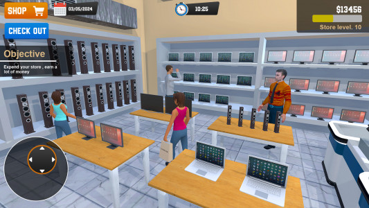 اسکرین شات 3 بازی Electronics Store Cashier Game
