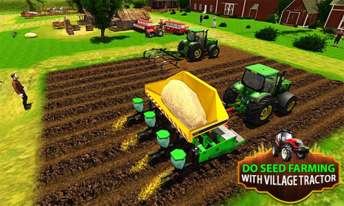 اسکرین شات 2 بازی US Tractor Farm Driving Simula