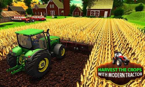 اسکرین شات 4 بازی US Tractor Farm Driving Simula