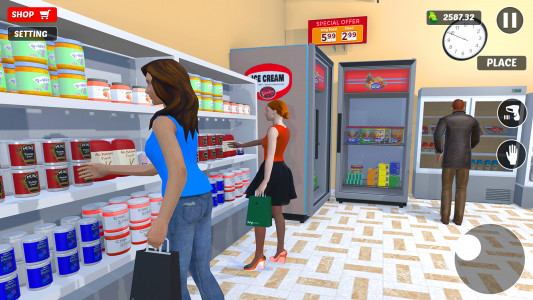 اسکرین شات بازی Supermarket Store Simulator 3D 2