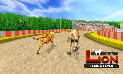 اسکرین شات بازی Wild Lion Racing Animal Race 5
