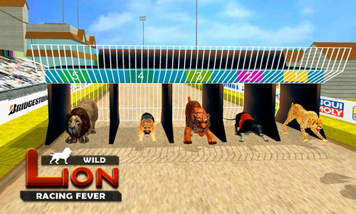 اسکرین شات 2 بازی Wild Lion Racing Animal Race